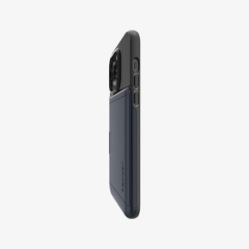 ACS04835 - iPhone 14 Pro Max Case Slim Armor CS in black showing the back